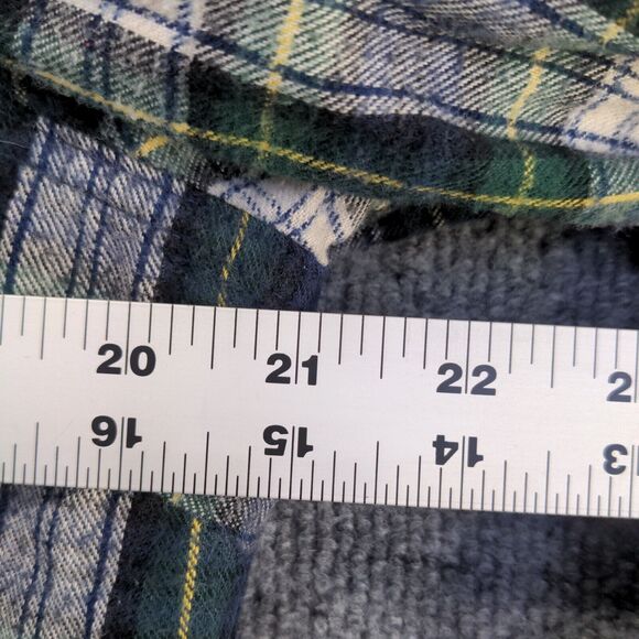 L.L. Bean Men's Slightly Fitted Button Up Shirt Multi Large Long Sleeve Cotton - Picture 12 of 12